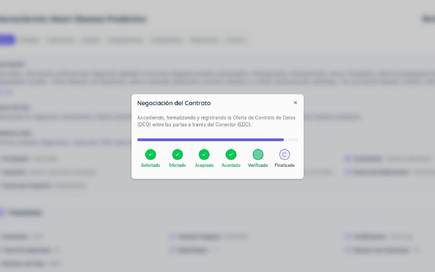 Formaliza el intercambio