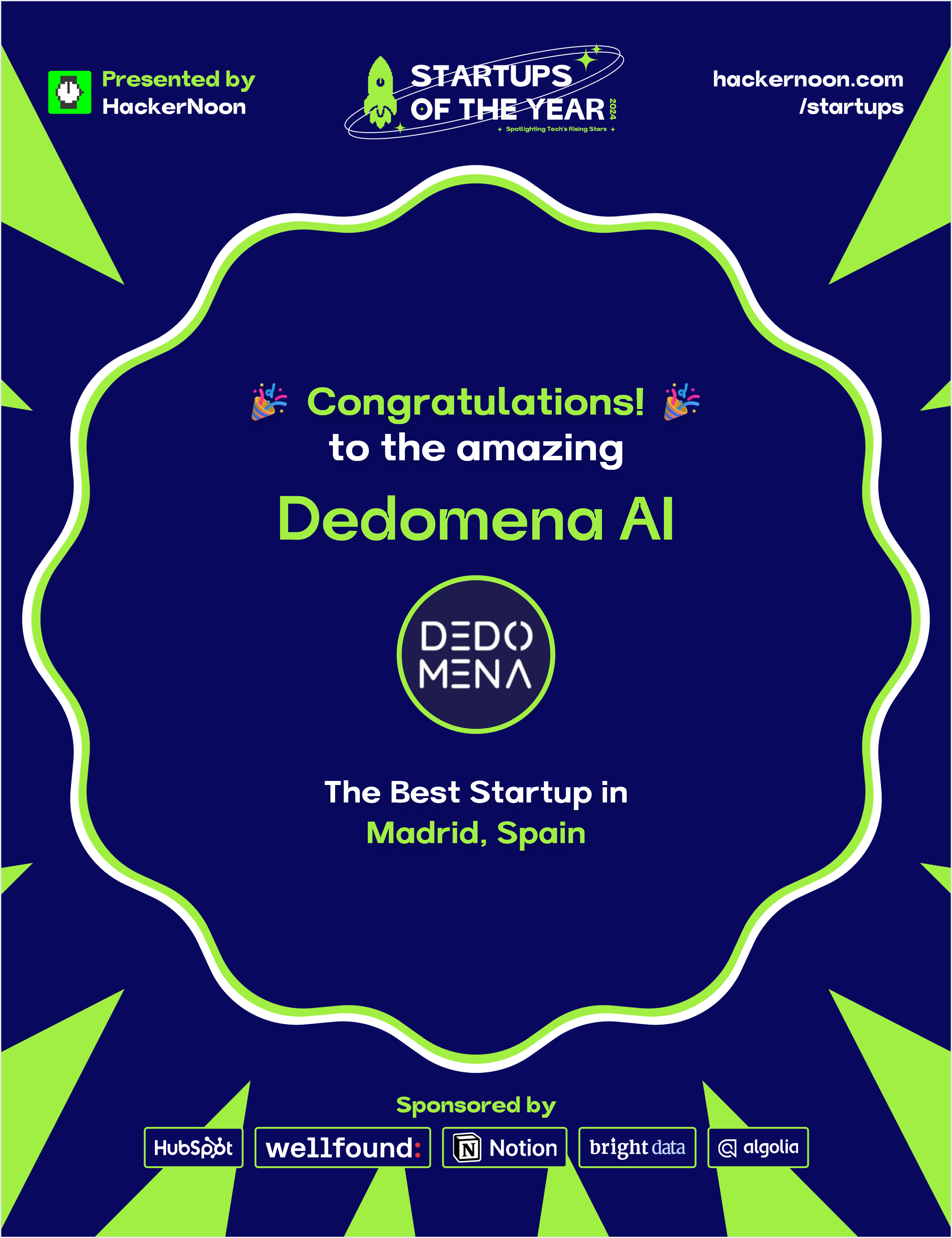 Startup of the year